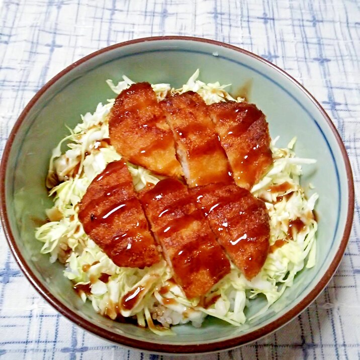 ☆ヒレカツソース丼☆